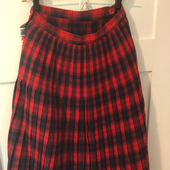 Vintage Aljean Tartan Skirt - Picture 2 of 12
